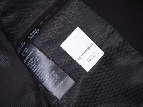 Luxusné čierne sako lindbergh, 54