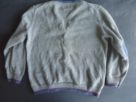 Mango sivý sveter na gombičky vel. 5/6 r, mango,116