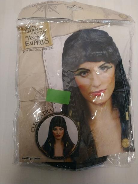 Parochňa cleopatra čierna, smiffyss,55 cm, č.31003,