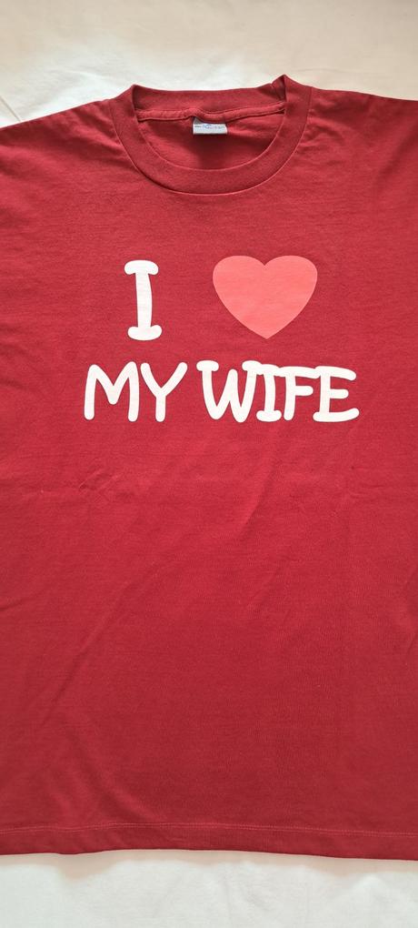Tričko "i love my wife", l