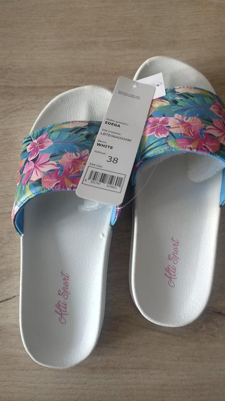 Šľapky nové altisport, 38