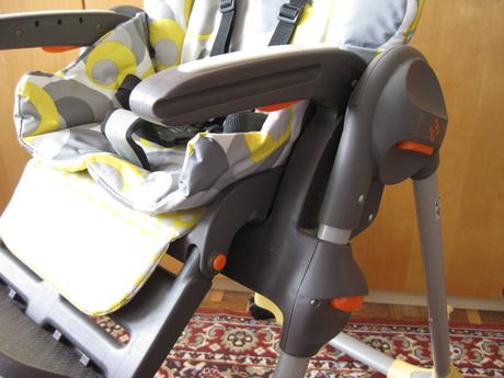 Detská stolička na kŕmenie značky chicco, chicco