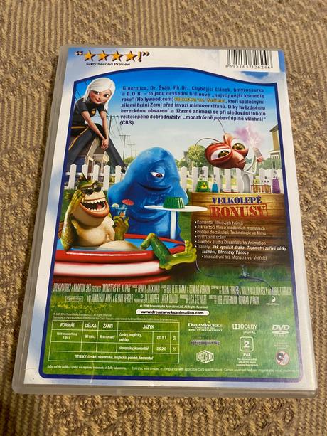 Dvd monštrá vs. votrelci,