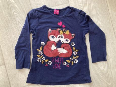 Tričko s líškami, kiki&koko,104