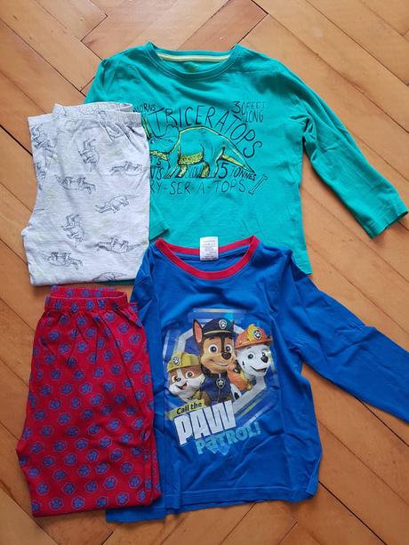 Balík pyžamiek, 104–116