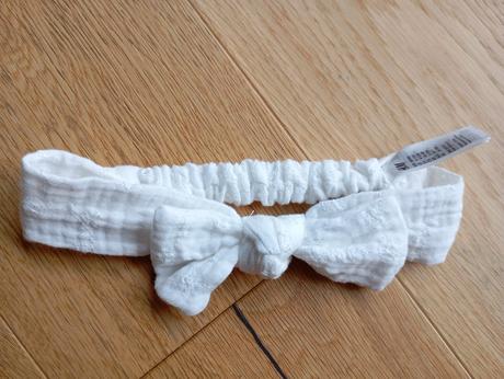 Mušelínová čelenka h&m, h&m