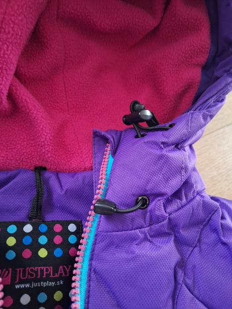 Teplá hrubá lyžiarska bunda, 152