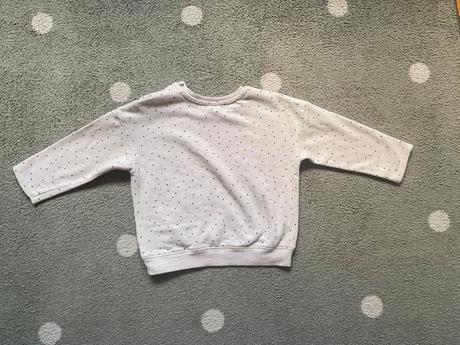 Mikina potlač motýle, h&m,92