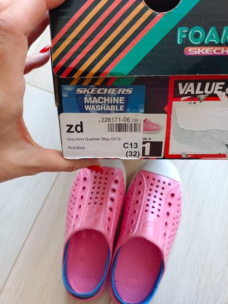 Sketchers foamies veľk. 32 - c13, skechers,32