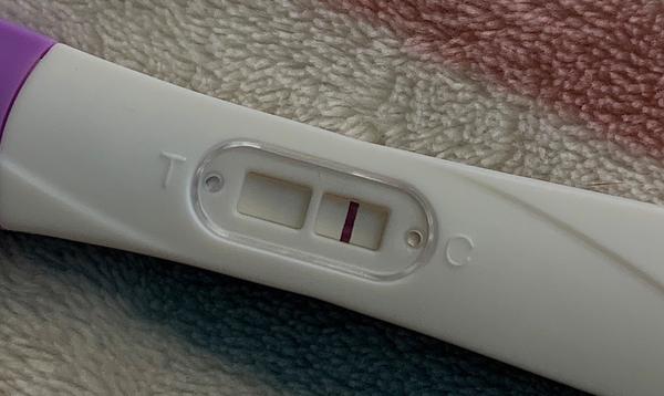 Vidíte niečo na tehotenskom teste?