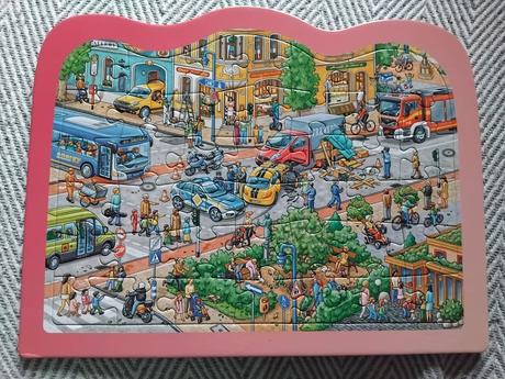 Doskove puzzle 42dielikov, 