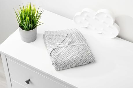 Sensillo bambusová deka s kapucňou šedá, 