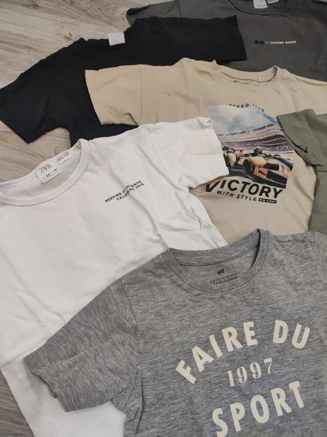 Chlapčenské tričká, zara,104