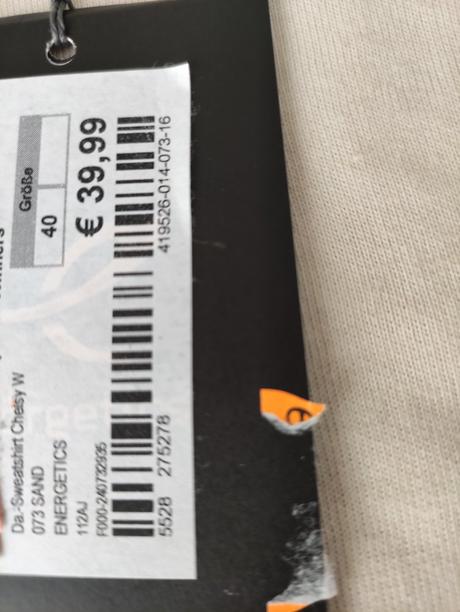 Jednoduchá mikina energetics, 38 / 40 / 42