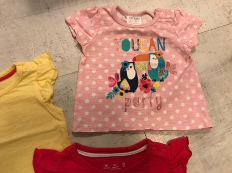 Trička pre malú princeznu - 4ks, f&f,62