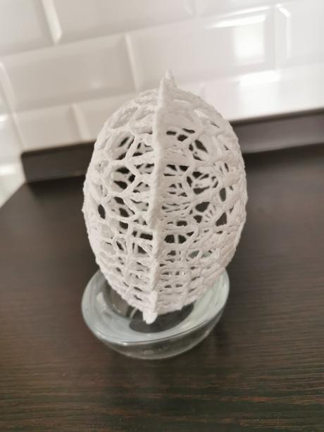 Háčkované srdiečko 3d, 