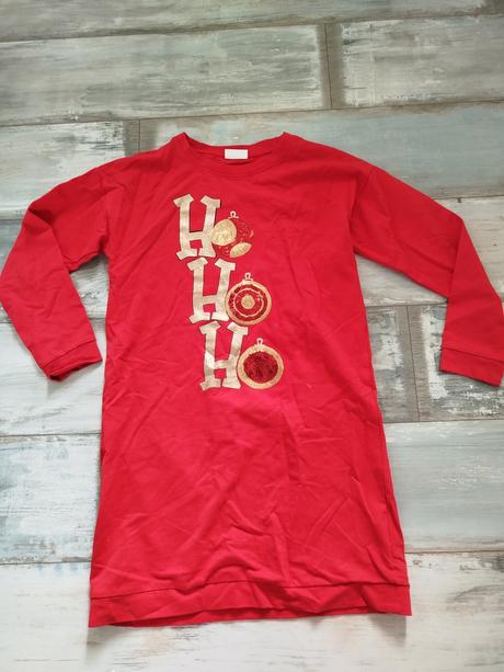 Vianočné mikinové šaty 152/158, coccodrillo,152