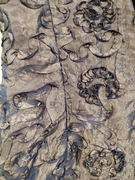 Blúzka zlato modrá, m