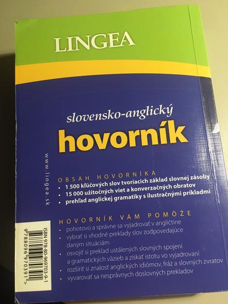 Lingea slovensko-anglický hovorník, 