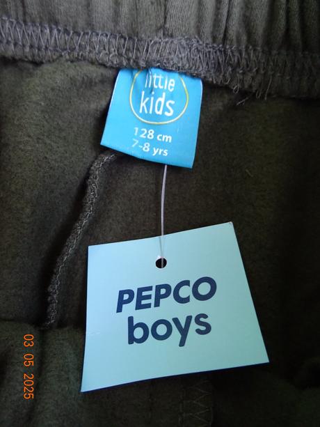 Tepláky, veľkosť 128, pepco,128