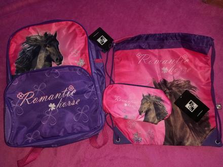 Školsá taška/ruksak  vrecúško peračník, 