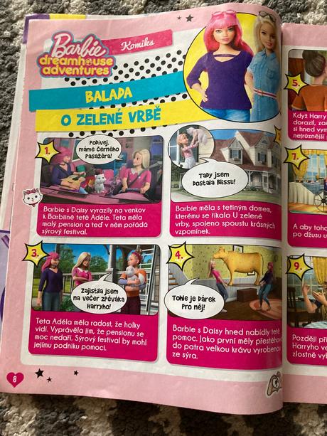 Barbie časopisy a plagáty, 