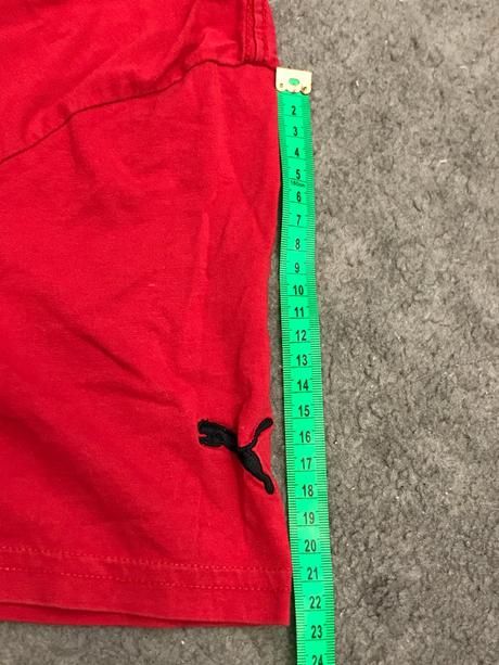 Pánske červené tričko puma, puma,xl