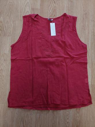 Lahká bavlnena bluzka - s visačkou, xxl