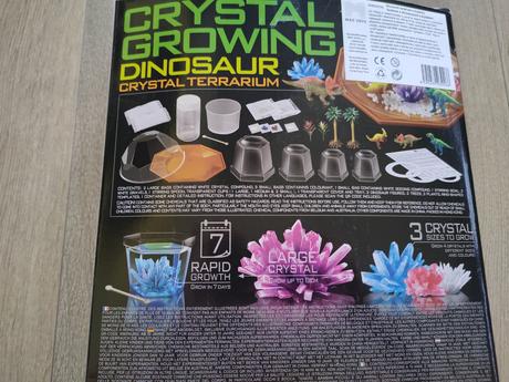 4m dinosaurie terárium s kryštálmi, 10+ r.,