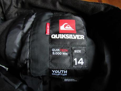 Quiksilver otepľovačky, quiksilver,146