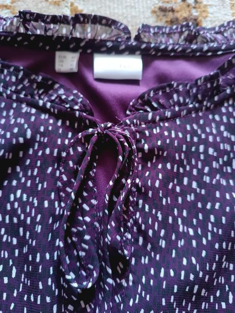Fialové šaty, bonprix,40