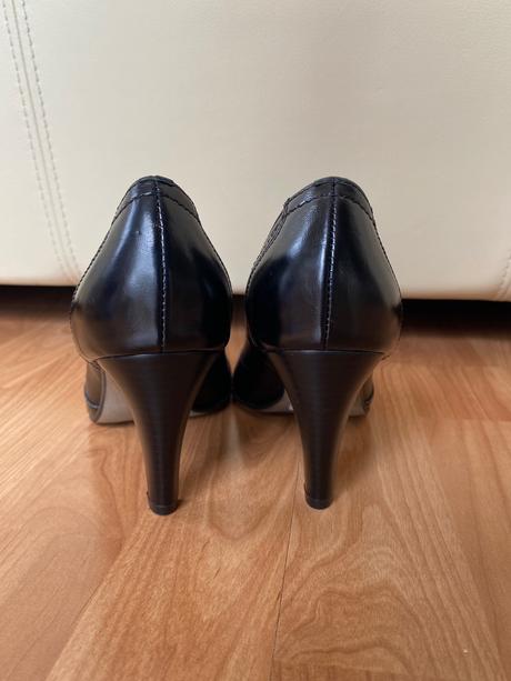 Kožené lodičky eva -37, 36