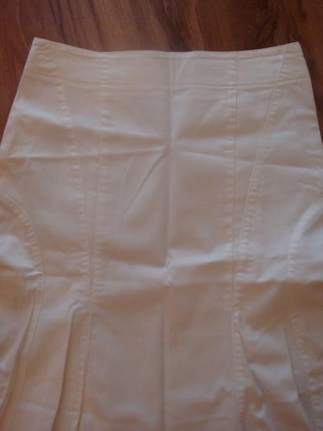 Sukňa biela, orsay,m
