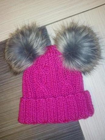 Čiapočka s 2 brmbolcami, 74 - 158