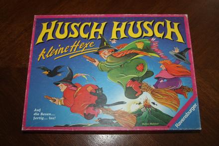 Hra husch husch -leť malá čarodejnica - od 4 rokov, 