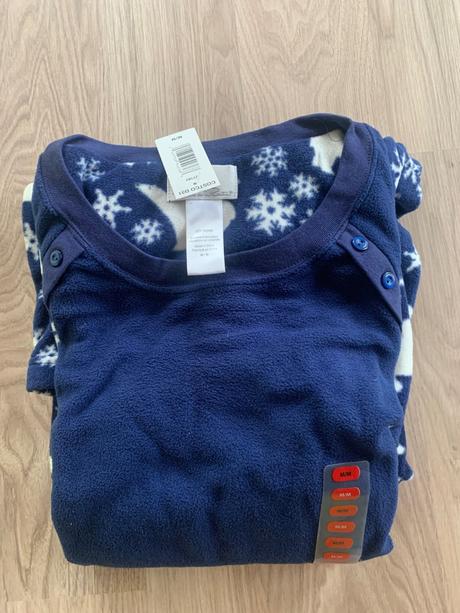 Zimné dámske pyžamo, m