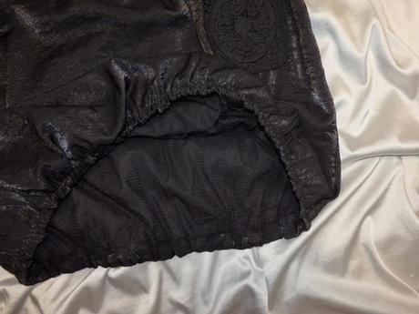 Luxusná čierna tunika, m