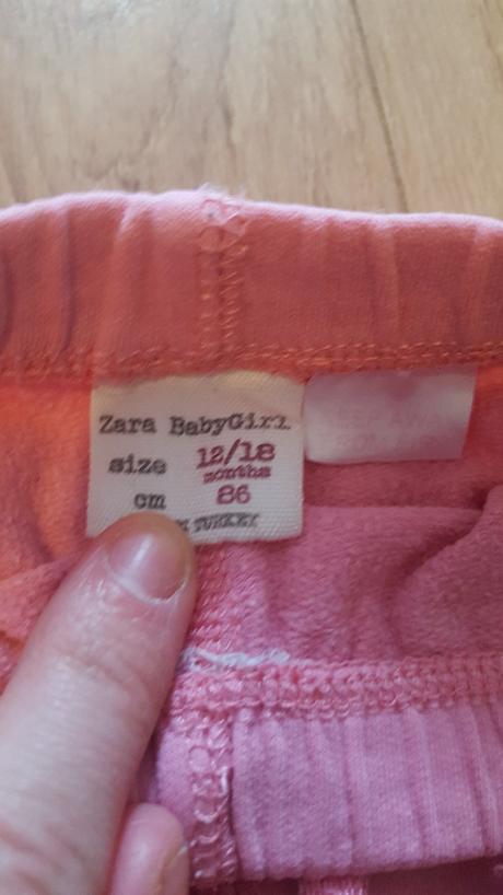 Ružové tepláčky zara, zara,80