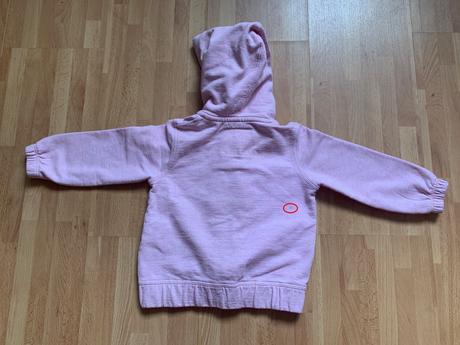 Zara ružová dievčenská mikina s kapucňou, zara,92