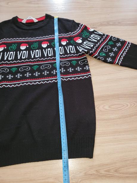 Vianočný sveter, h&m,146
