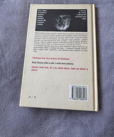 Robert fulghum - prvá láska, 