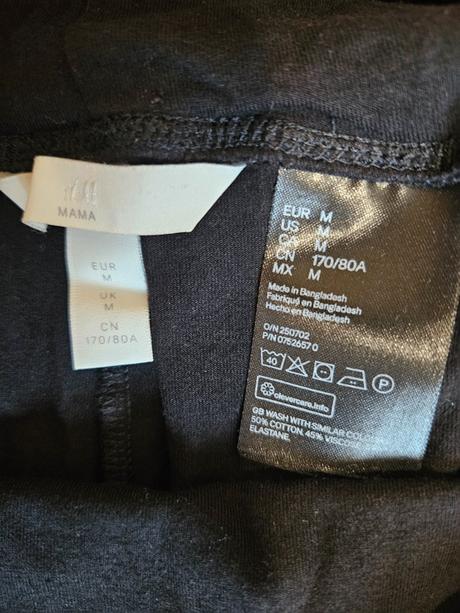 Tehotenské legíny m, h&m,m