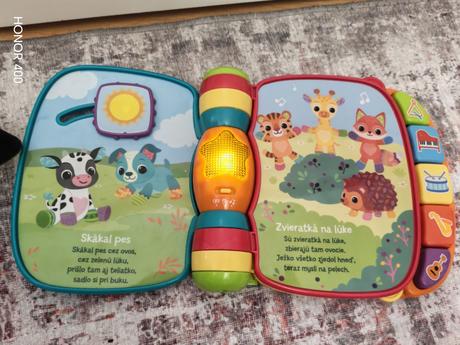 Knižka vtech, psík tiny love,