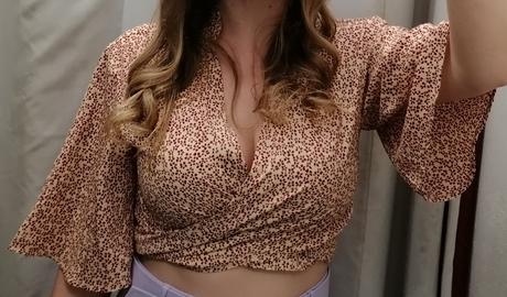 Letný top na zaväzovanie, xs