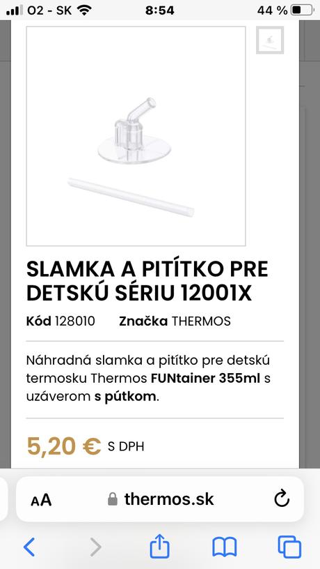 Detská termoska /fľaša thermos,