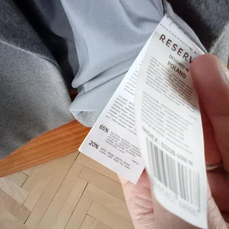 Krátky oversize kabátik, reserved,m