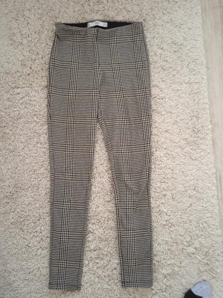 Nohavice pruzne, mango,xs