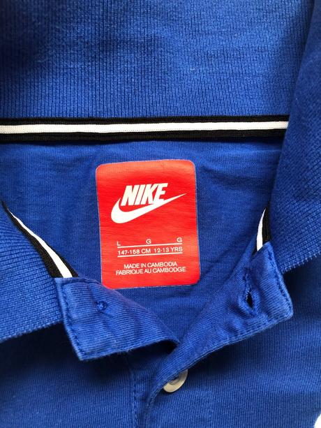 Nike tričko-polokošeľa top stav, nike,158