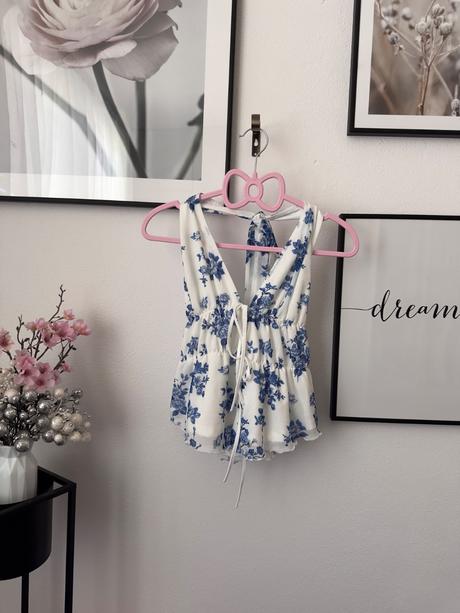 Floral top, xs