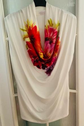 Tričko s padavým golierom, bonprix,xl